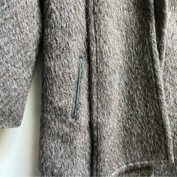 Vintage Surrey Classics Canada Mohair scarf A line trench jacket coat  Sz M/ L - Picture 9 of 17